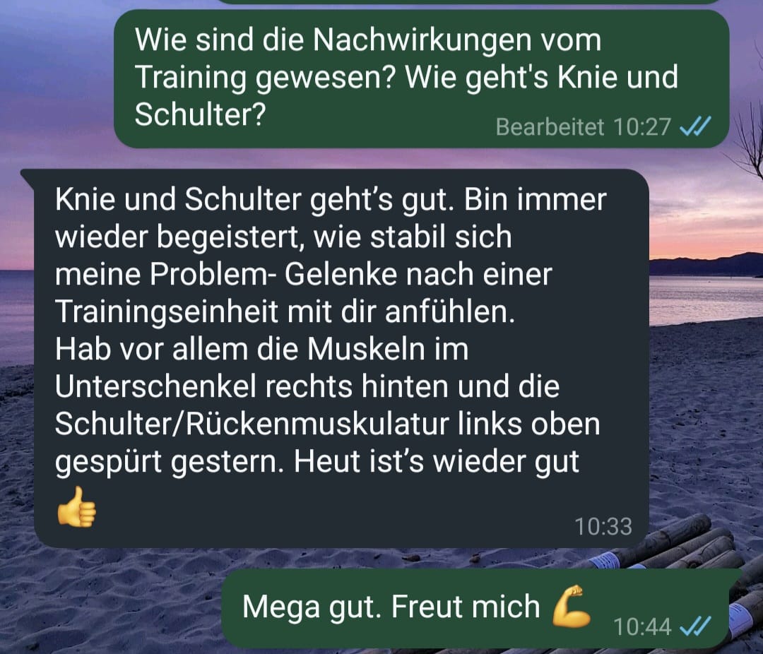 Feedback Nachricht